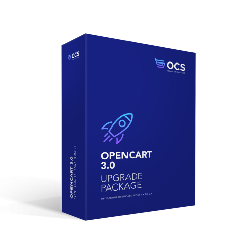 Paquete de actualización a OpenCart 3