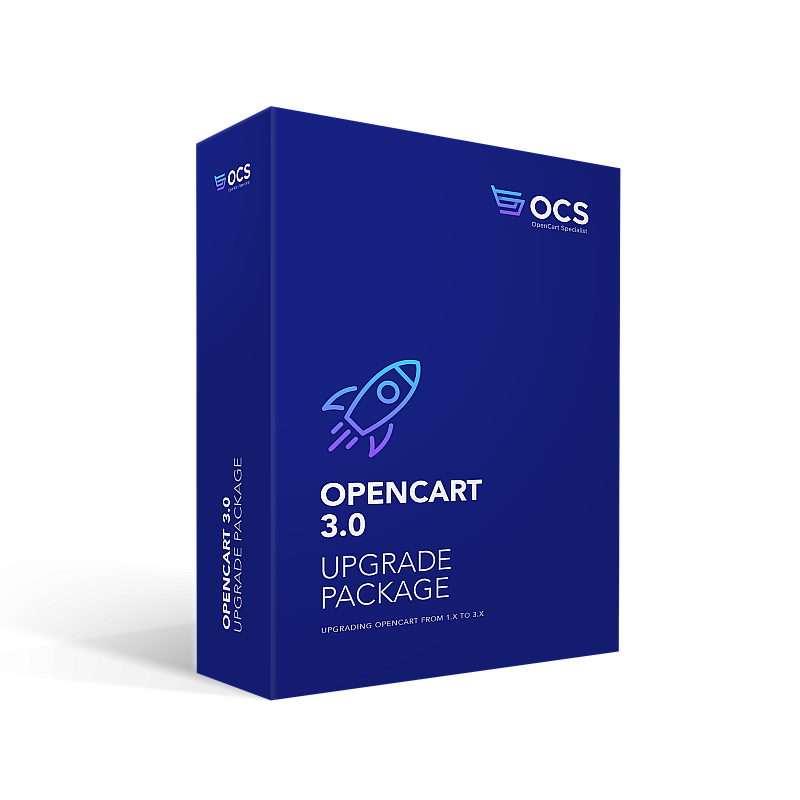 OpenCart Upgrade Package to 3.0