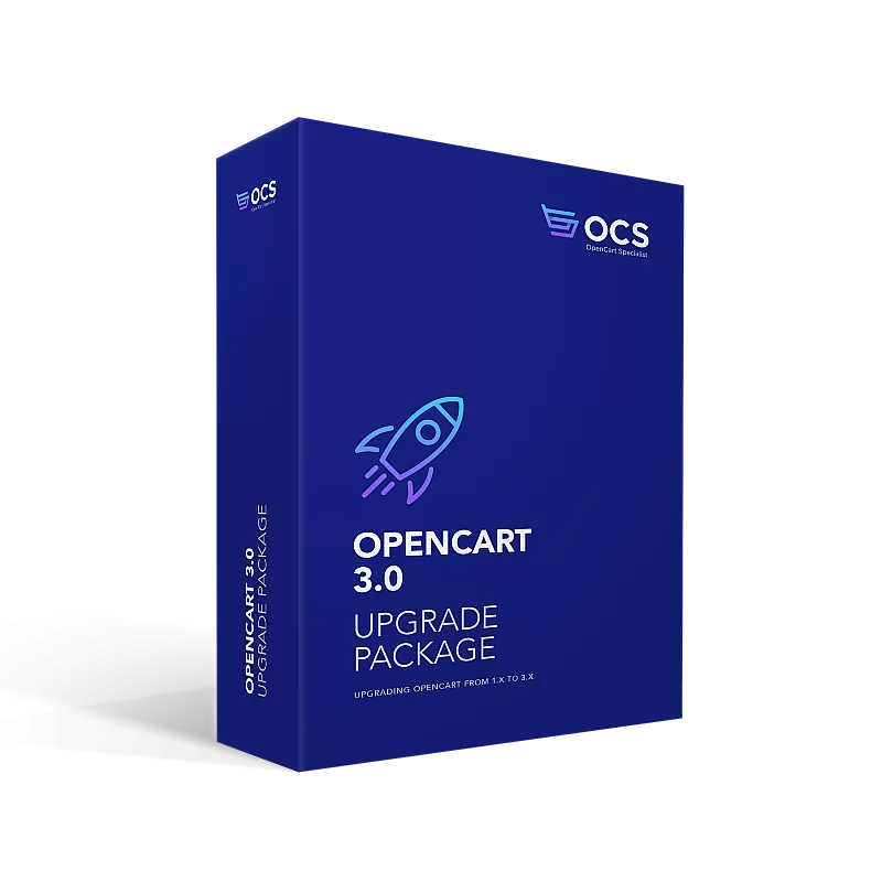 OpenCart 3.0 Upgrade Pakket