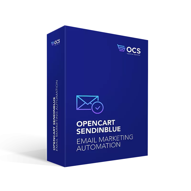 OpenCart SendinBlue Module
